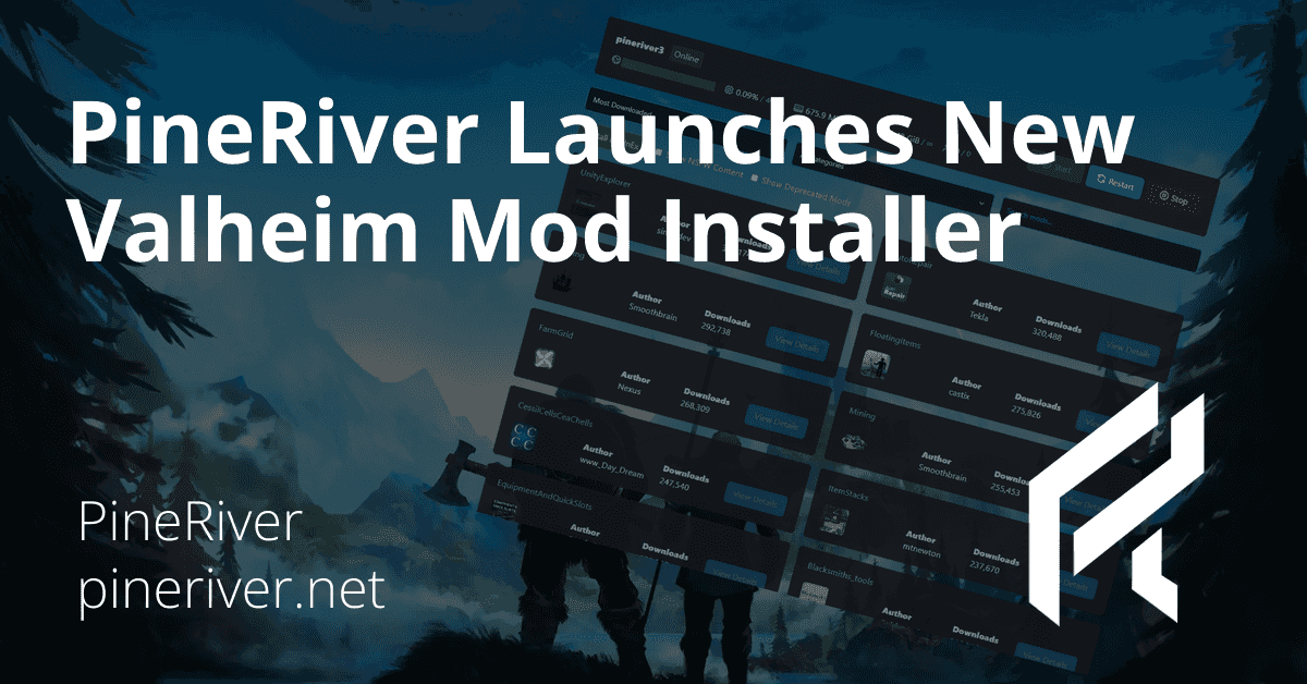 PineRiver Launches New Valheim Mod Installer