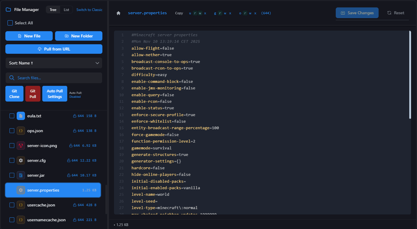 Enhanced file manager