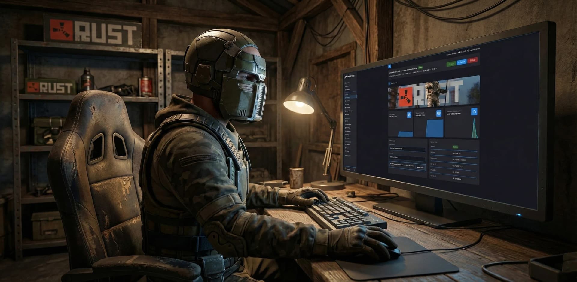 Rust server hosting banner #1