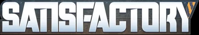 Satisfactory game logo