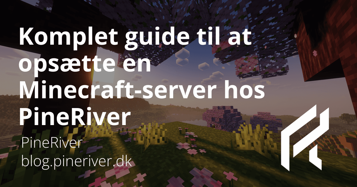 Complete guide to setting up a Minecraft server at PineRiver