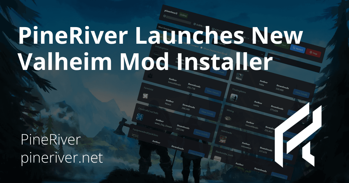 PineRiver Launches New Valheim Mod Installer