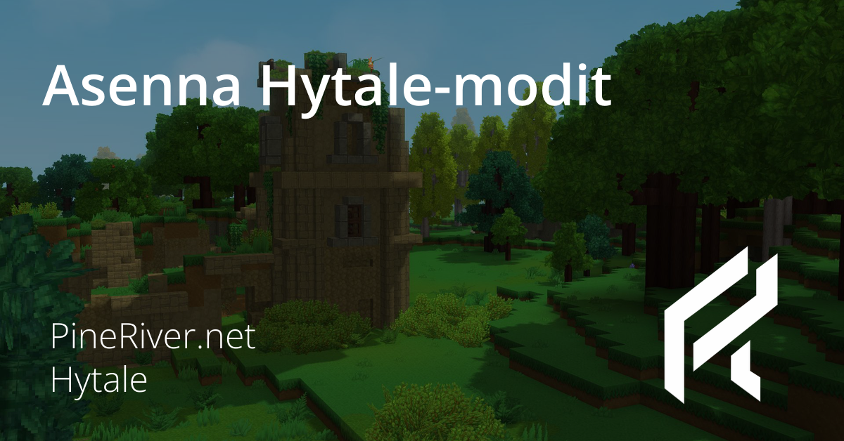 Asenna Hytale-modit
