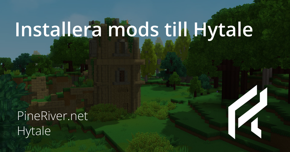 Installera mods till Hytale
