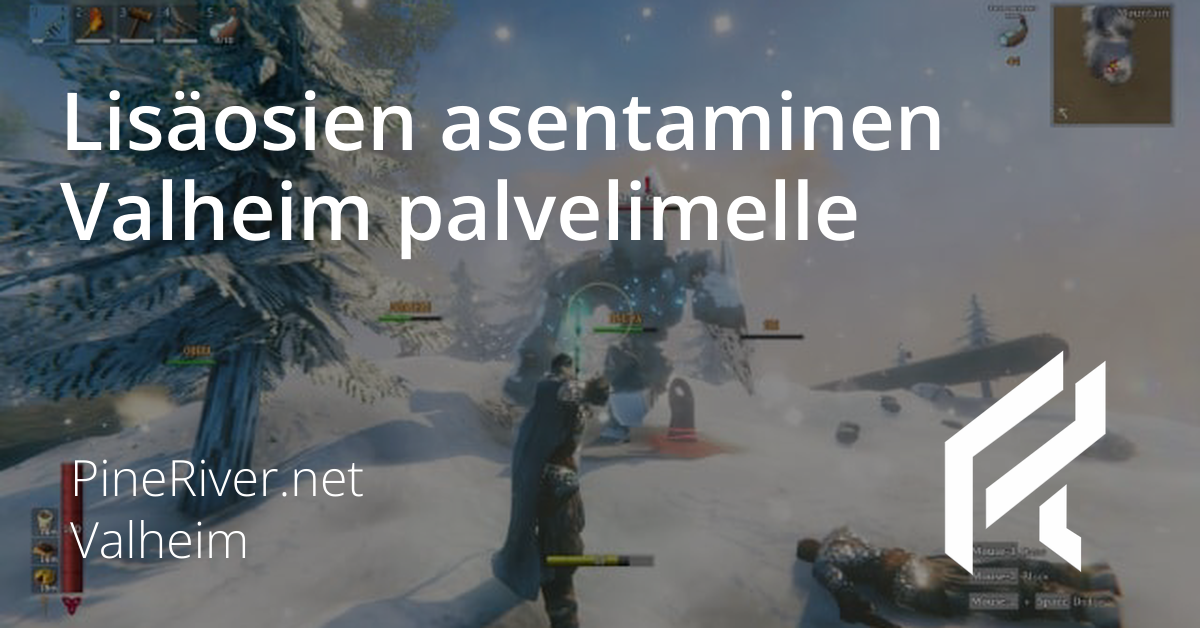 Lisäosien asentaminen Valheim palvelimelle