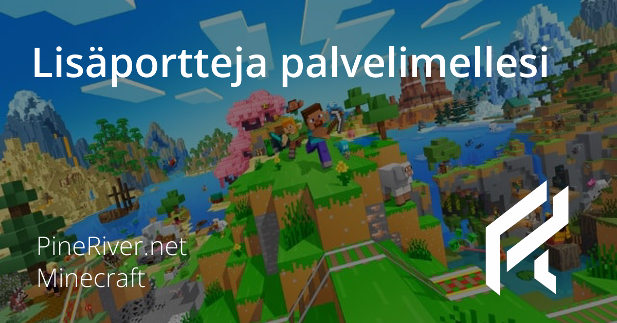 Lisäportteja palvelimellesi